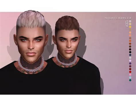 Nightcrawler Sims Cc Hair Pigtails