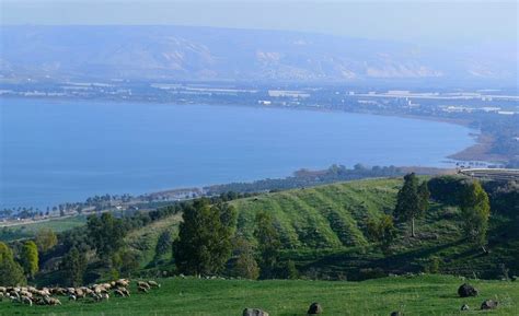 The Lake Tiberias is Drying Up in Northern Israel