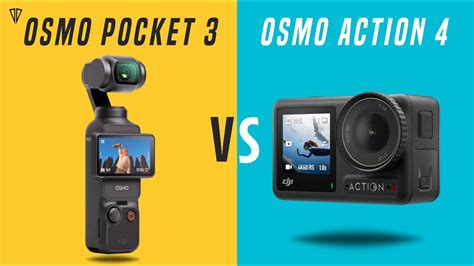 DJI Osmo Pocket 3 VS Osmo Action 4 YouTube