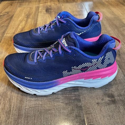 Hoka One One Shoes Hoka Bondi 5 Running Shoes Womens Blueprintsurf The Web Poshmark