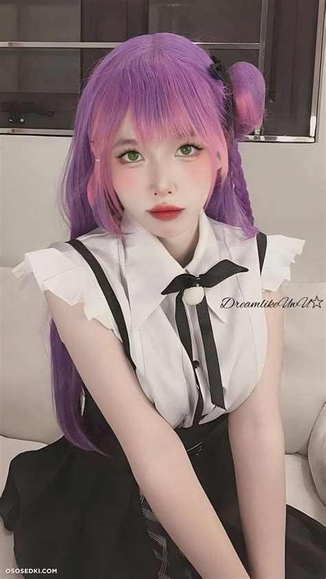 Dreamlikeuwu Tokoyami Towa Hololive Naked Cosplay Asian Photos