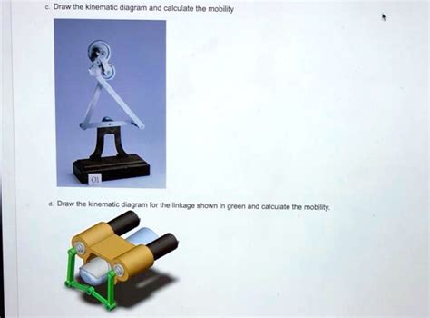 Solved Draw The Kinematic Diagram And Calculate The Mobility