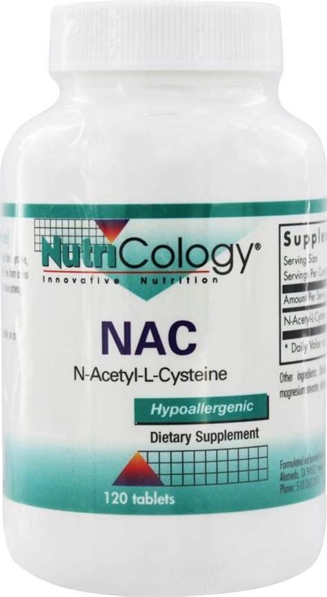 Nutricology Nac N Acetyl L Cysteine Tablets Price