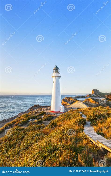 Castlepoint Lighthouse Is Located On The East Coast Of The Wairarapa