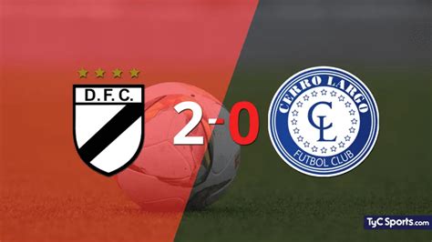 Danubio Vs Cerro Largo En Vivo Segu El Partido Minuto A Minuto Tyc