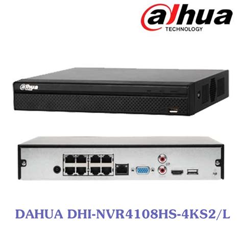 Bán Đầu ghi IP 8 kênh DAHUA DHI NVR4108HS 4KS2 L giá rẻ