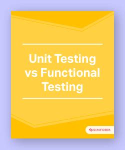 8 Functional Testing Types Explained With Examples