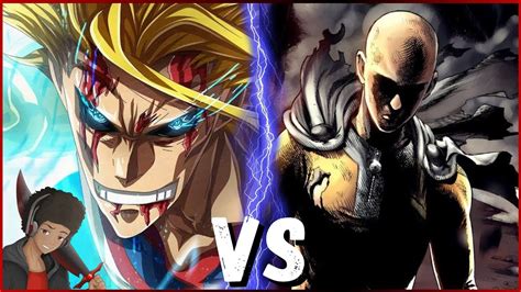 ALL MIGHT VS SAITAMA RAP BATTLE AfroLegacy Ft Carter Sauce YouTube