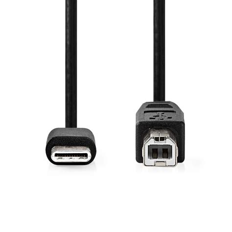 Nedis USB Kaapeli 2 0 USB Type C Uros USB B Uros 2 0m Hammer Verkkokauppa