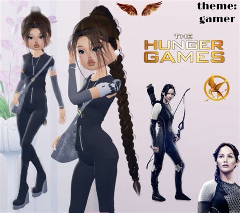 Dress To Impress Dti Roblox Theme Hunger Games Katniss Everdeen Gamer