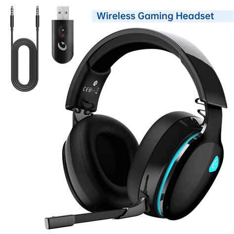 Ecomoment Wireless Gaming Headset for PS5,PS4,PC,Switch,Mac, PS5 ...