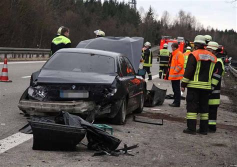 Reifen Geplatzt Bilder Vom Unfall Auf Der A