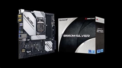 BIOSTAR Announces B560M Silver Motherboard