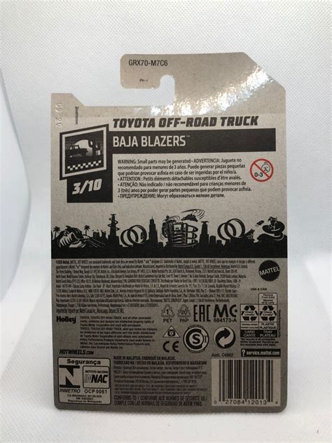 Hot Wheels Toyota Off Road Truck Grx Baja Blazers No Blister Paladino Leil Es