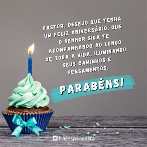 Mensagem De Anivers Rio Para Pastor Desejo De B N Os Frases Para