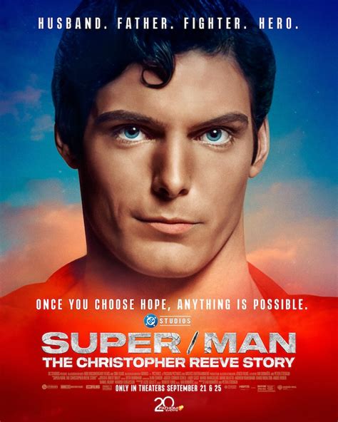 Official Poster For Super Man The Christopher Reeve Story Trailer