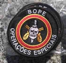 Bope Escudo Parche Escudo Insignia Fye Seguridad Original En