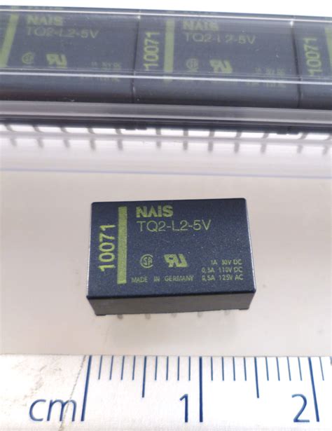 Nais Tq2 L2 5v 2 Coil Latching Pcb Signal Relay Low Profile Dpdt