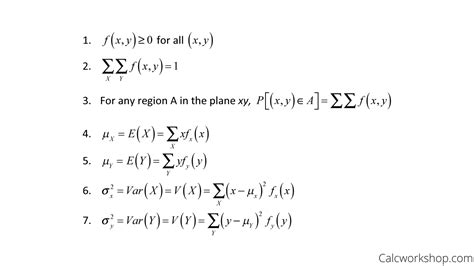 Joint Discrete Random Variables With 5 Examples