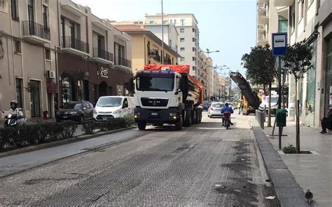 Siracusa Iniziata La Manutenzione Stradale Di Corso Gelone Affidati I