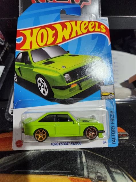 HOT WHEELS 2024 FORD ESCORT RS2000 Custom Wheel Swap EUR 11 04 PicClick IT
