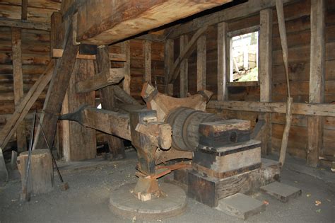 Nose Helve Hammer At Saugus Iron Works Usa Power Hammer