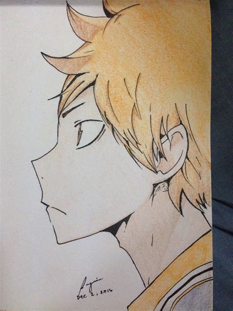 Haikyuu Characters Drawing Easy