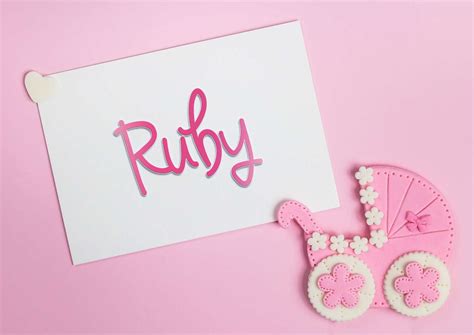 Ruby: Girls Baby Name Meaning - Best Baby Lullabies