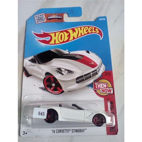 Jual Hot Wheels Corvette Stingray White Shopee Indonesia