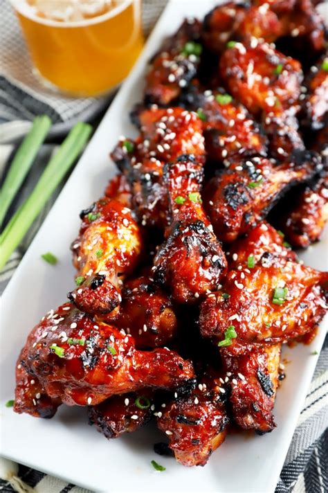 Crispy Korean BBQ Chicken Wings_7078 - Cake 'n Knife