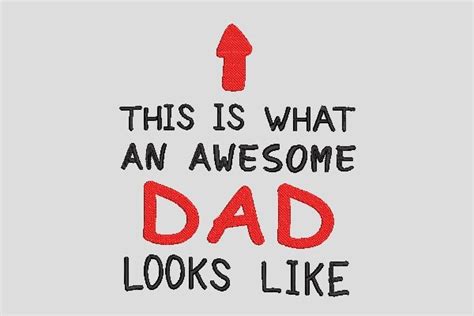 What An Awesome Dad Looks Like Creative Fabrica