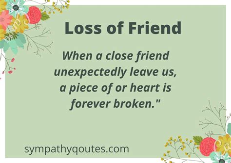 40+ Sympathy Quotes for Loss of Friend | Love Syllabus