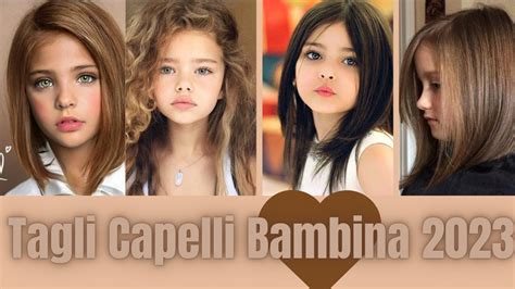 Tagli Capelli Alla Moda 2023 Per Bambina Da 2 12 Anni Acconciature Matrimonio