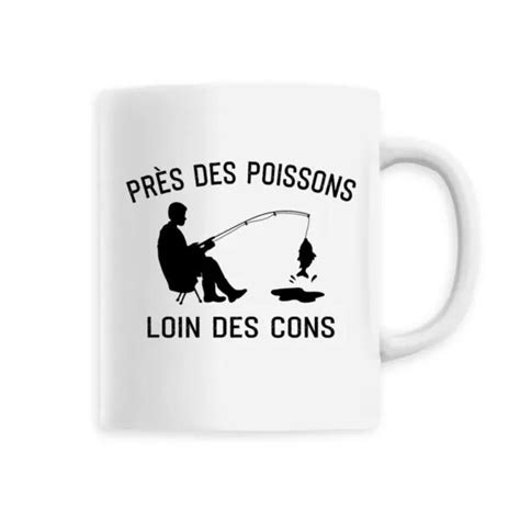 Mug Je m en fish j ai pêche La French Touch