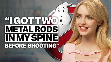 Ghostbusters Mckenna Grace On Spinal Surgery Unusual Crushes And