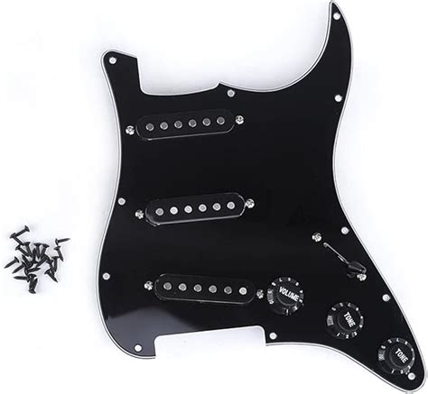 Musiclily Pro 11 Hole SSS Loaded Prewired Stratocaster Pickguard With