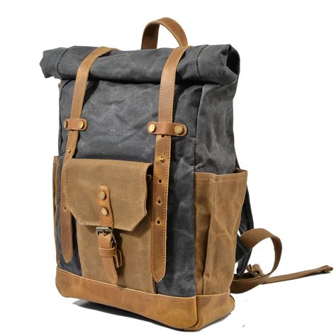 Military Rucksack Backpack Vintage IUCN Water