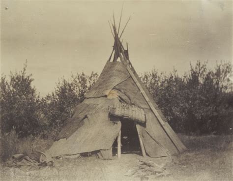 Indian Teepee Photograph Wisconsin Historical Society Native American Teepee Native