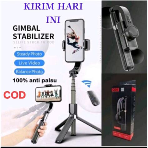 Jual Gimbal Stabilizer HP Gimbal HP Q08 Gimbal Stabilizer Wireless