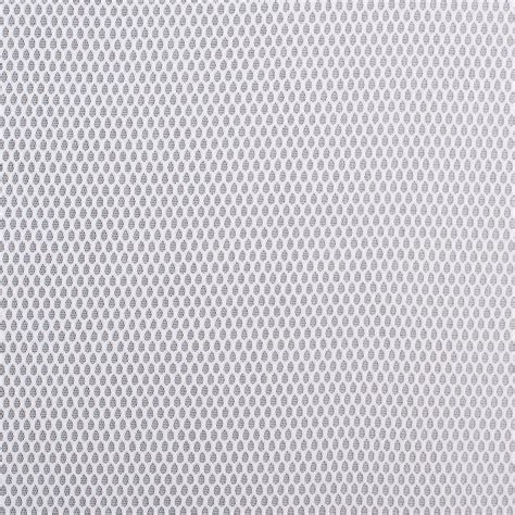 White Birdseye Pique Polyester Mesh