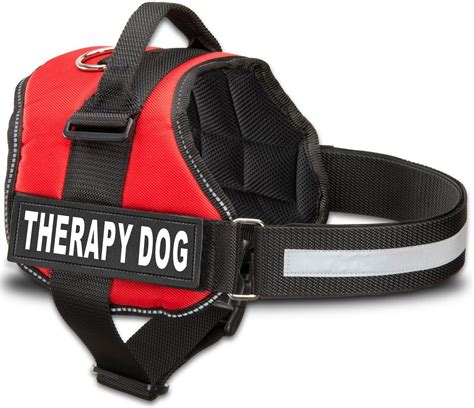 Industrial Puppy Therapy Dog Harness Red Large 27 To 335 In Chest