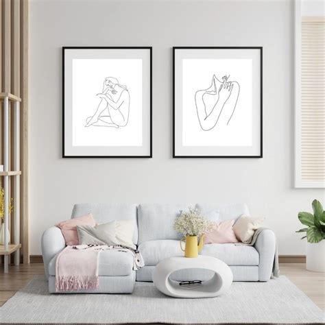 Erotic Line Art Grabing Hands Orgasm Sex Scene Drawing Sexy Etsy