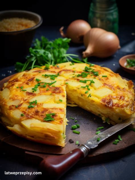 Tortilla De Patatas Hiszpa Ska Tortilla Z Ziemniak W