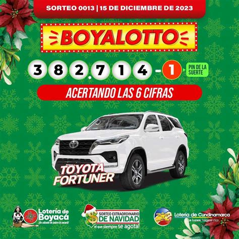 PREMIO MAYOR DEL SORTEO EXTRAORDINARIO DE NAVIDAD LOTERÍA DE BOYACÁ-LOTERÍA DE CUNDINAMARCA ...