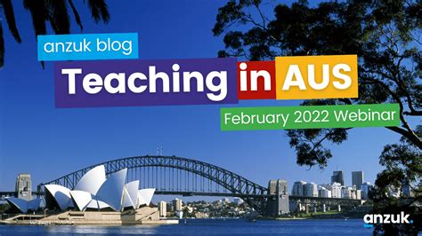 Teaching In Australia In 2022 Webinar Anzuk Education