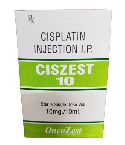 Oncozest Ciszest Cisplatin Injection Ip Packaging Box At Rs