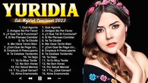 Yuridia Nuevo 2023 Yuridia Grandes Exitos Album Yuridia Sus Mejores