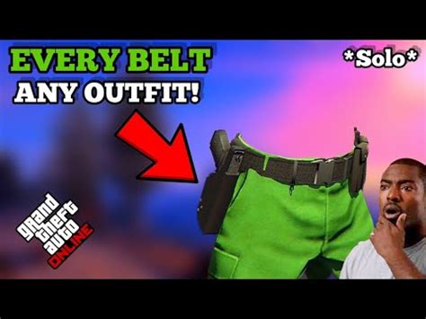 Easy Working How To Get Belt On Any Outfit In Gta 5 Online AFTER