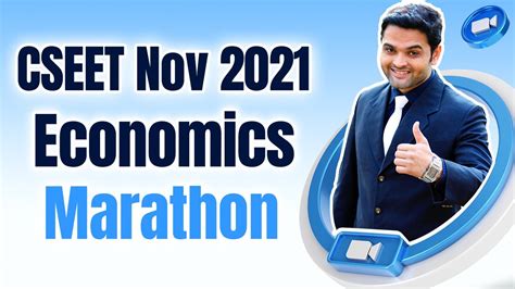 FREE CSEET Economics Marathon For Nov 2021 YouTube