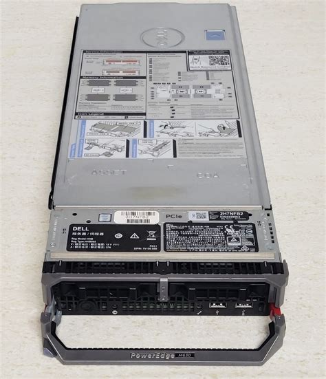 DELL POWEREDGE M630 Blade Server 2x Xeon E5 2630 V3 Dell JVFVR 57810 K